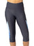 Terry Soleil Bike Capri in color || Charcoal | Vail