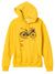 Marushka Happy Hoody Sweatshirt in Mustard Leaves Colorway