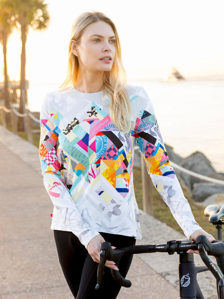 Terry Soleil Flow Long Sleeve Bike Top in color || Gears of Glory