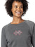 Terry Racer Crewneck Sweatshirt in color || Charcoal