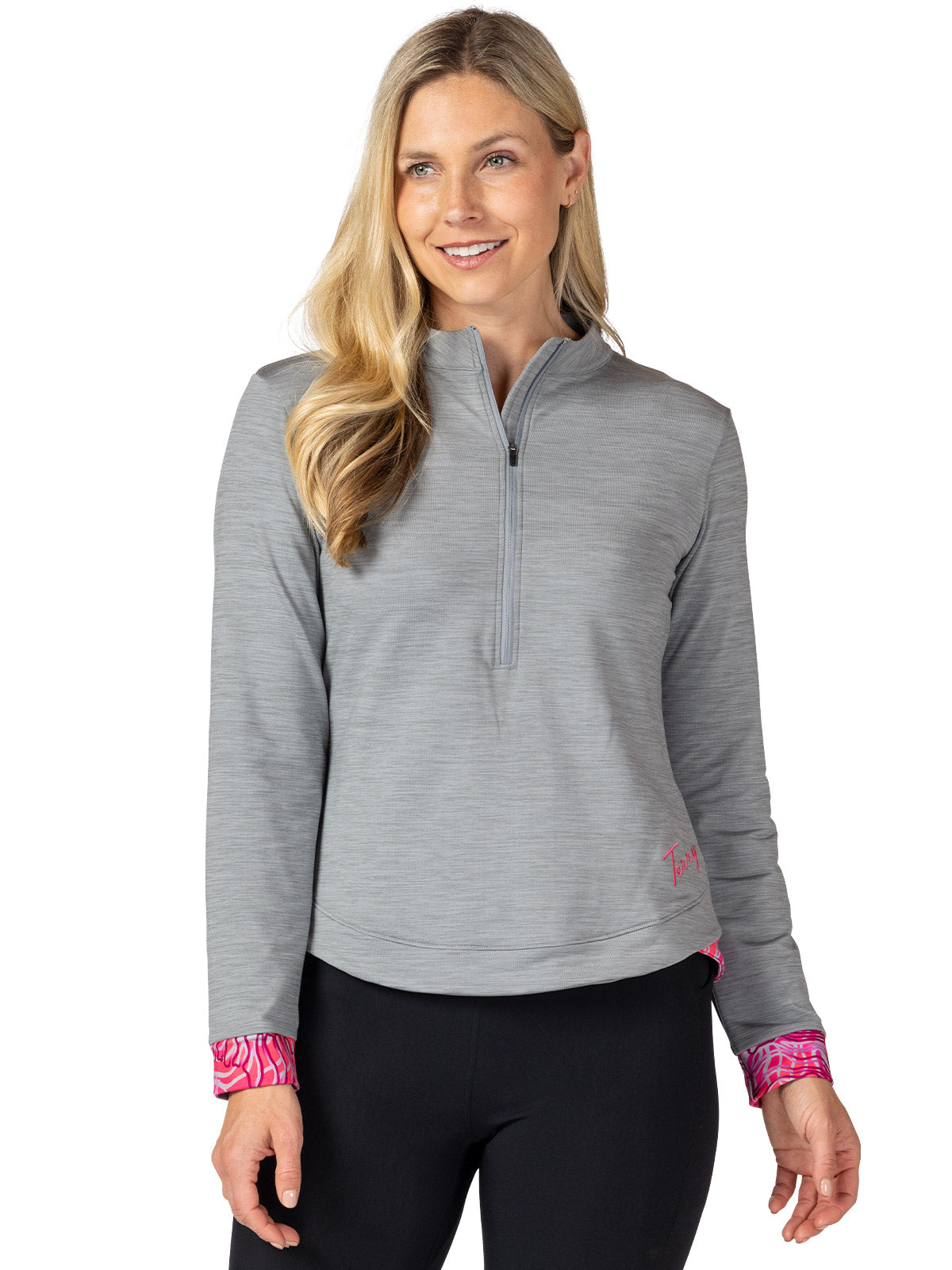 Terry Tulip Bike Jersey Plus in color || Heather Silver