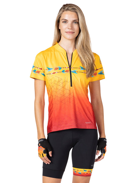 Terry Breakaway Mesh Short Sleeve Bike Jersey in color || Dream Chaser