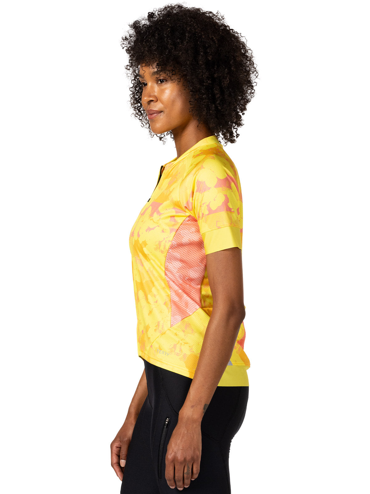 Terry Touring Bike Jersey in color || Gold Shimmer