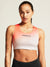 Craft Race Day Bra Sport Top in color || White Multi