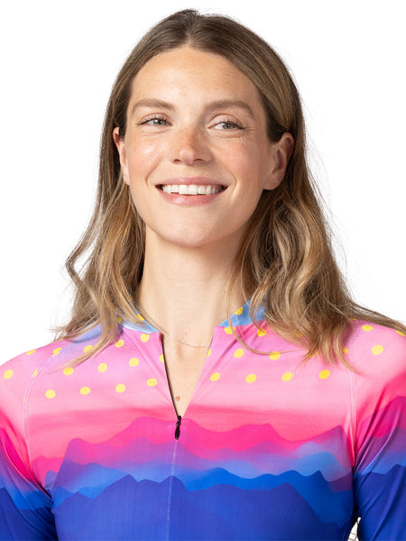 Terry Soleil Long Sleeve Bike Jersey in color || Panorama