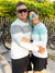 Terry Men's Soleil Long Sleeve (SolMate) Bike Top in color || Zoom white