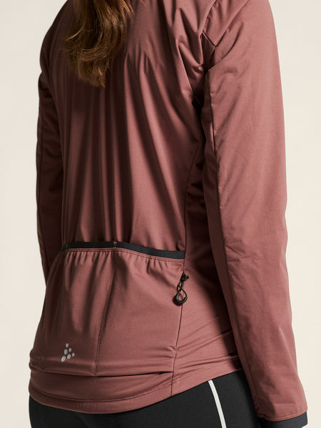 Craft Core Bike SubZ Insulated Jacket in color || Rose Brown