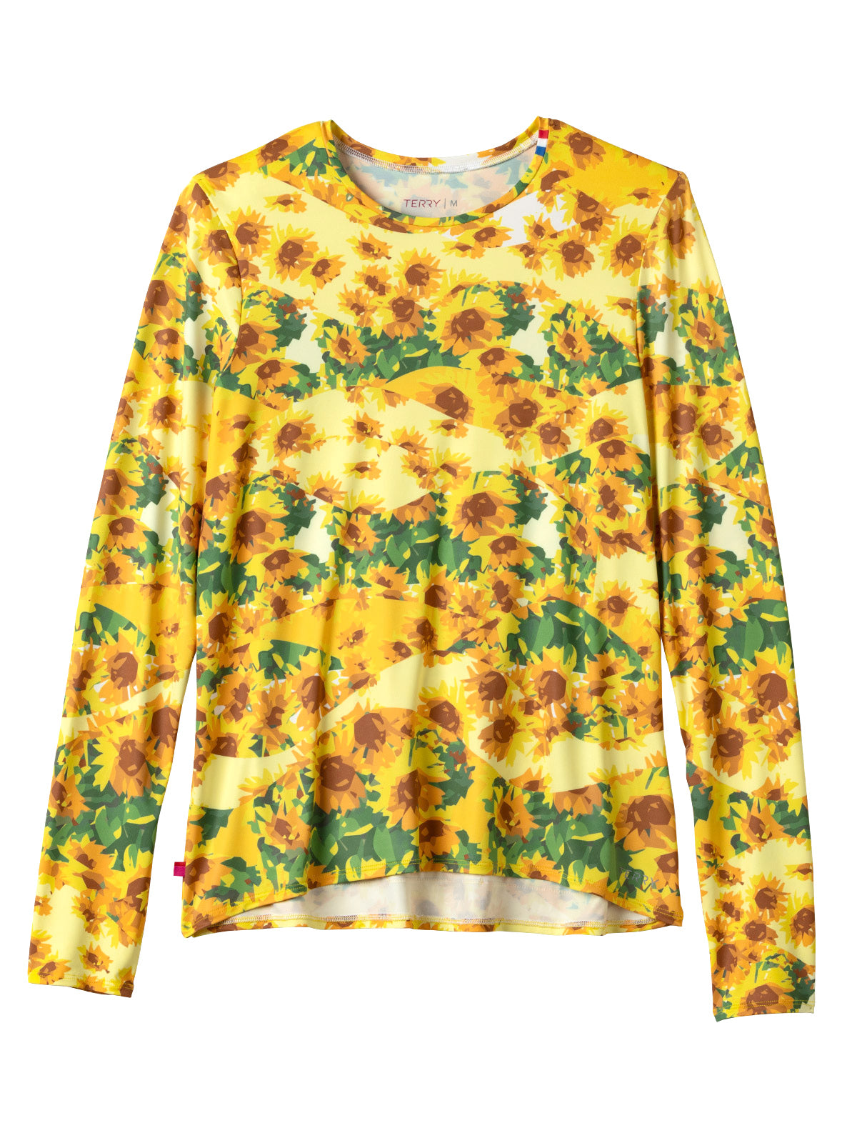 Terry Soleil Flow Long Sleeve Bike Top in color || Tournesol