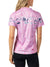 Terry Breakaway Mesh Short Sleeve Jersey Plus in color || Pedal Through Pink