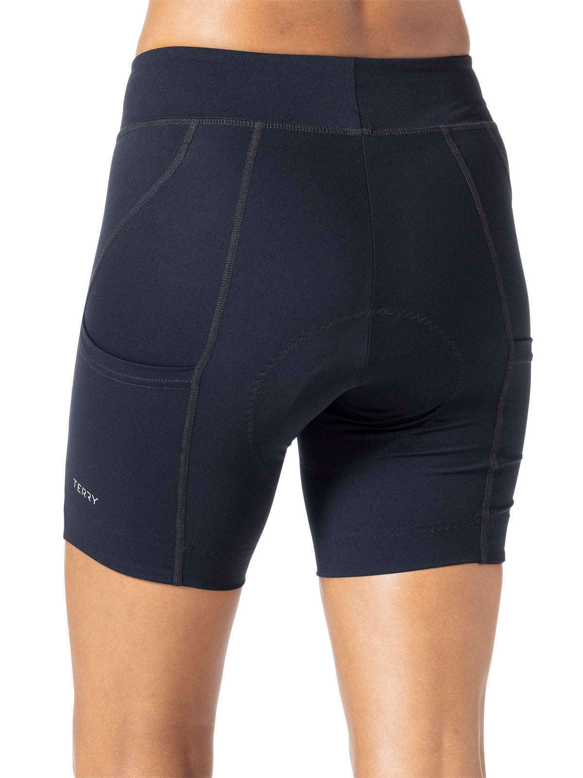 Terry Wayfarer 7 inch Bike Short in color || Onyx