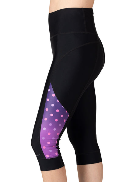 Terry Soleil Bike Capri in color || Black | Bedotted