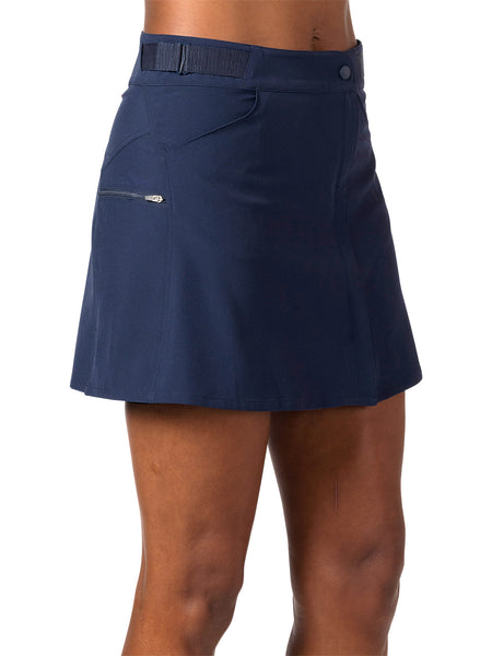 Terry Venture Bike Skort in color || Black Iris