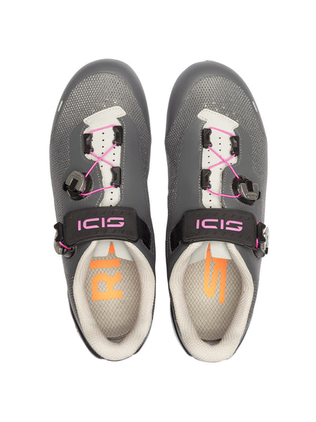 Sidi Genius X Wyve Bike Shoes in color || Anthracite Grey