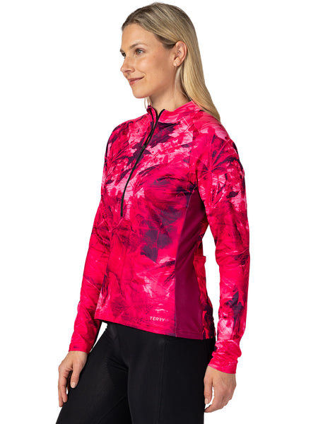 Terry Thermal Bike Jersey in color || Wild Lotus