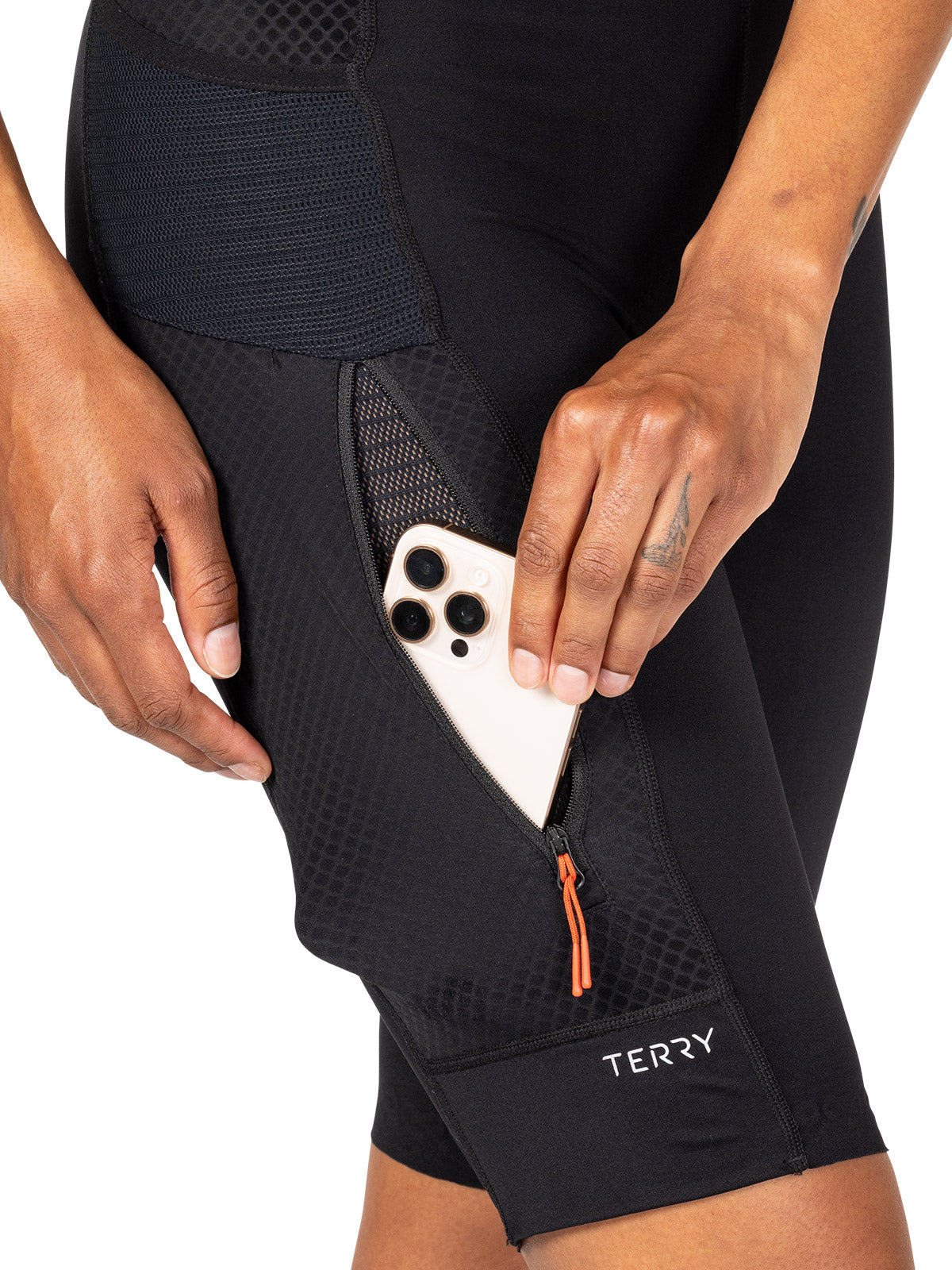 Terry Gravel Bike Short in color || Black