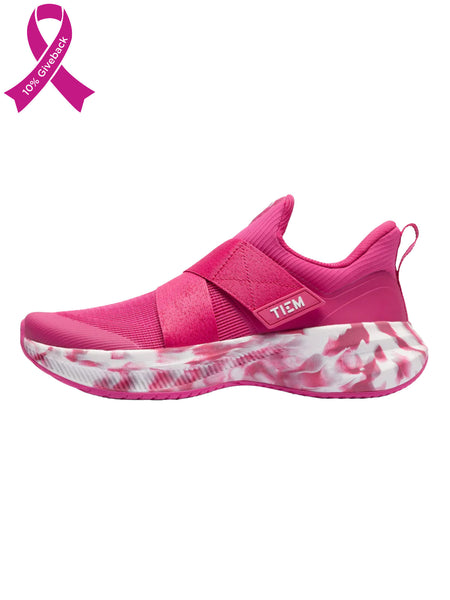 Tiem Athletic Lynx Cycling Shoe in color || Fuchsia Splash