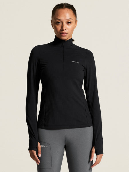 Craft Gain Thermal Mid-layer Top in color || Black