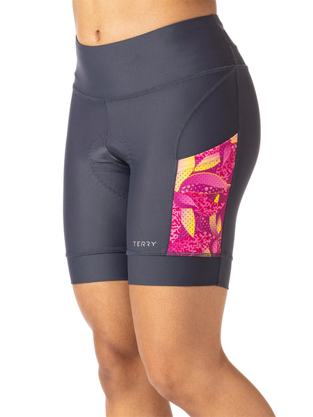 Terry Soleil Bike Short in color || Charcoal | Goldirox