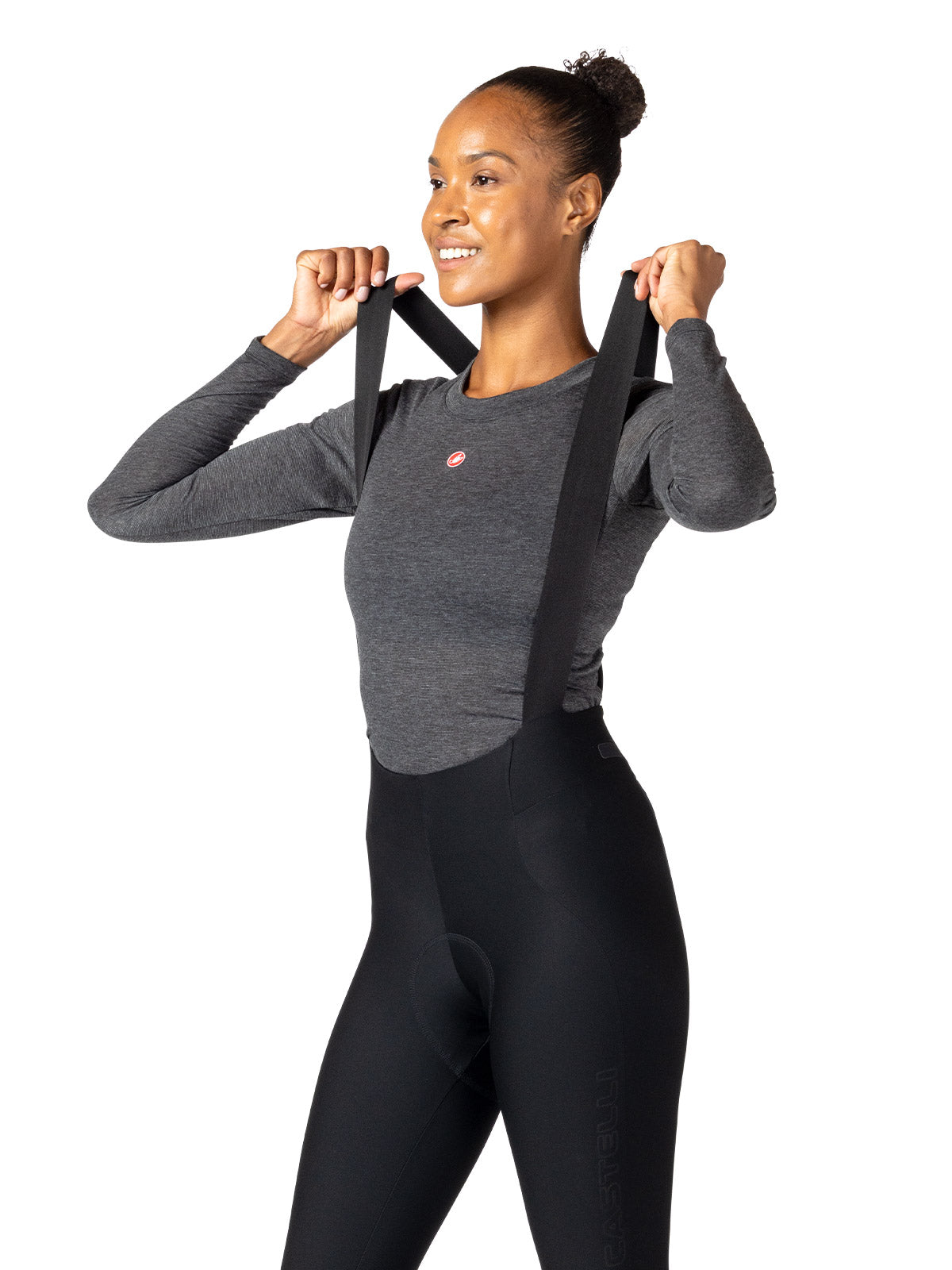 Castelli Sorpasso Pro DT Bibtight in color || Black