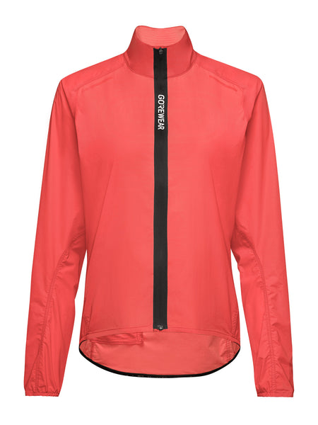 GORE Spinshift Wind Bike Jacket in color || Coral Red