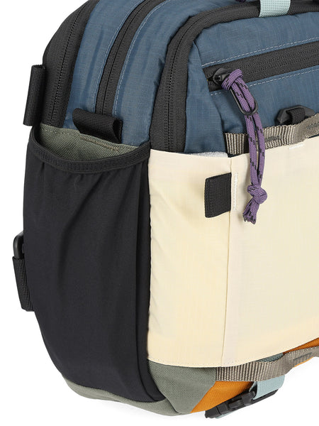 Topo Mountain Crossbody Bag in color || Pond Blue | Spice