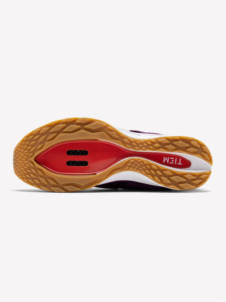 Tiem Athletic Slipstream Cycling Shoes in color || Sangria