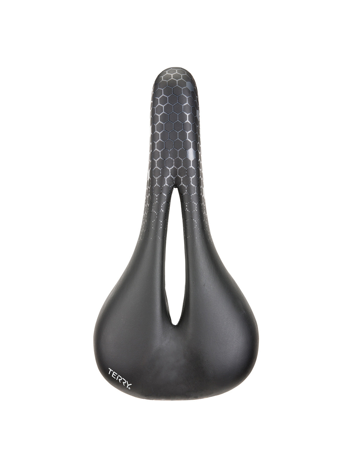 Terry Fly Ti Gel Saddle in color || Black Gray