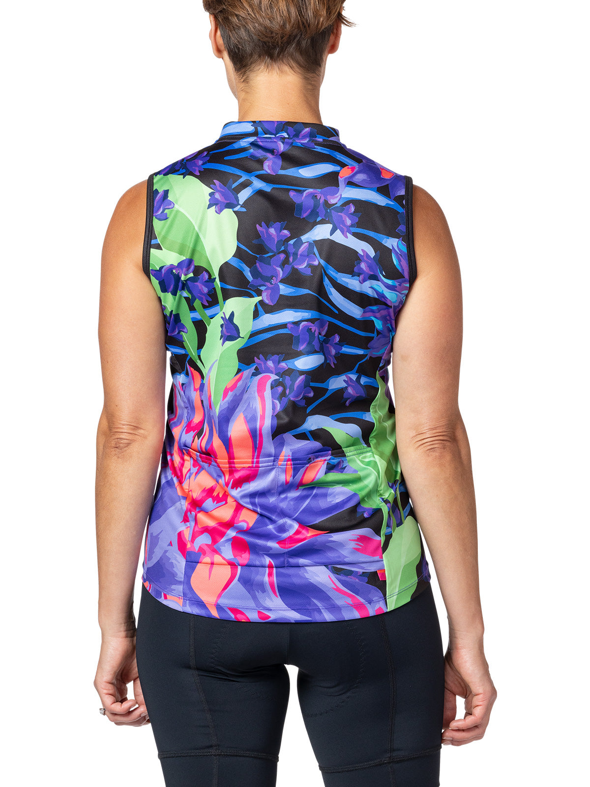 Terry Breakaway Mesh Sleeveless Bike Jersey Plus in color || Rio