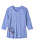 Terry Rover 3/4 Sleeve Top in color || Jacaranda | Hot Wheels