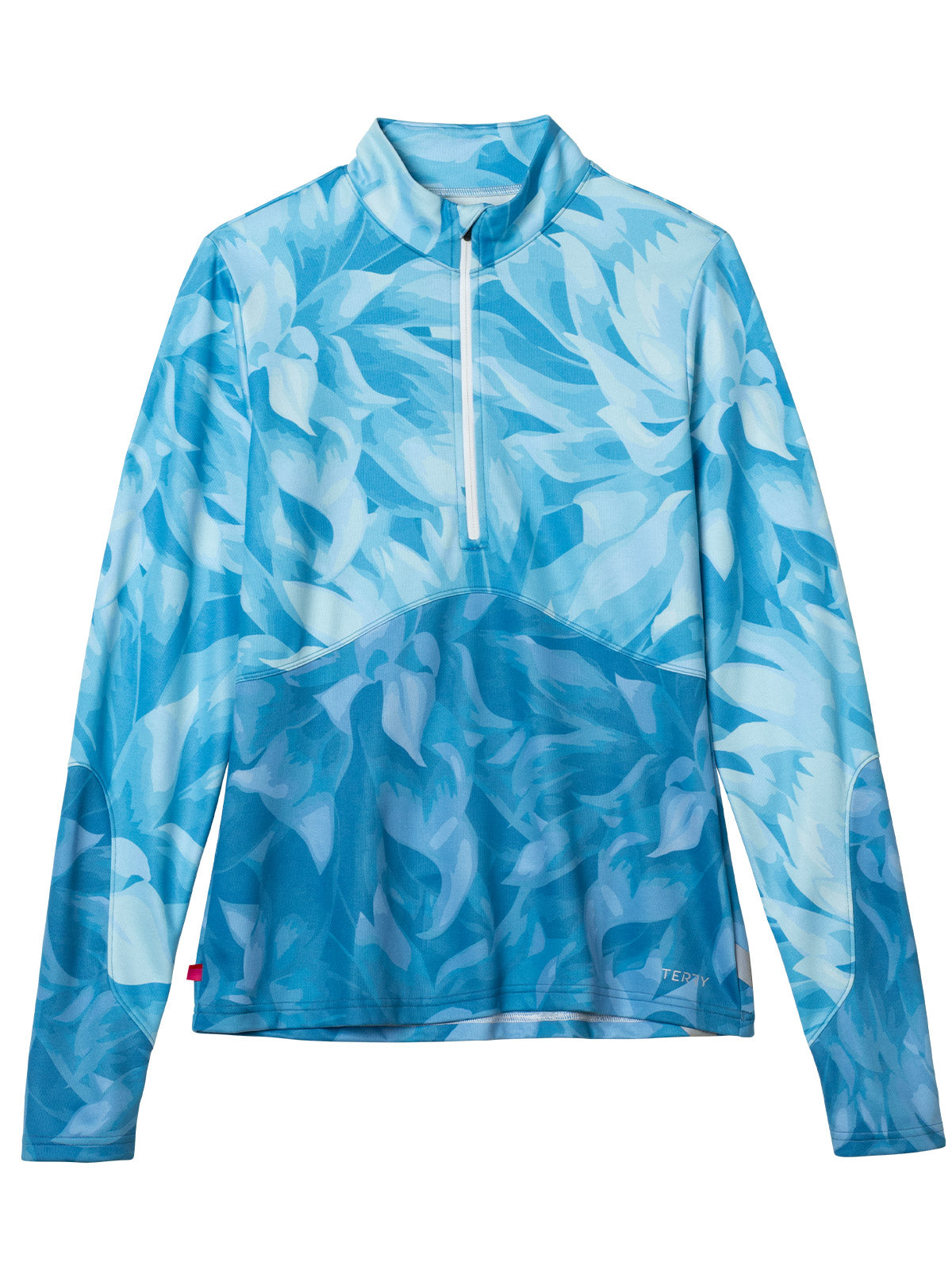 Terry Thermo Merino Bike Jersey in color || Chroma Aqua