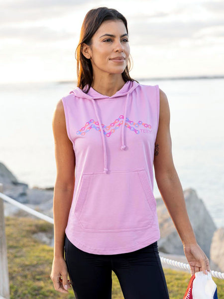 Terry Summer Sweatshirt in color || Wisteria