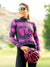 Castelli Blur Thermal Bike Jersey in color || Dark Nightshade