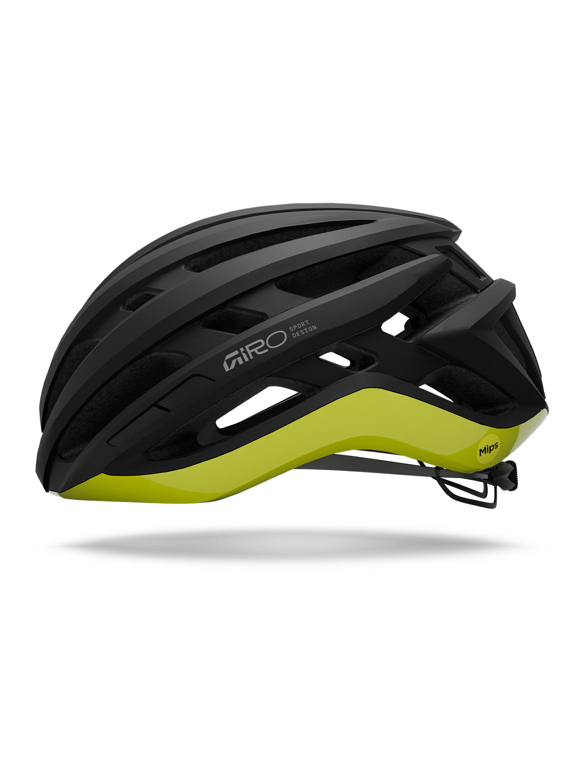 Giro Agilis MIPS Bike Helmet in color || Black Hi Viz Yellow