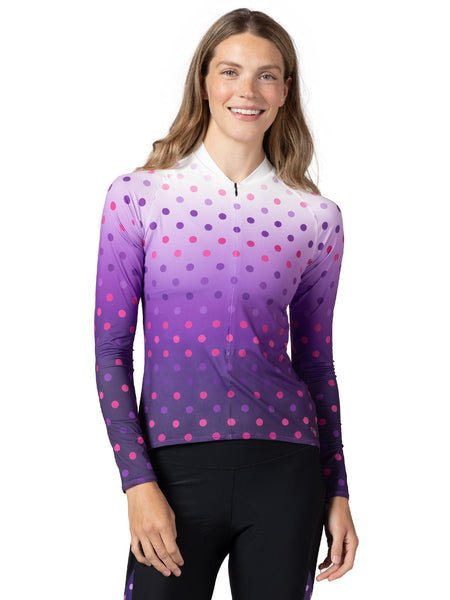 Terry Soleil Long Sleeve Bike Jersey in color || Bedotted