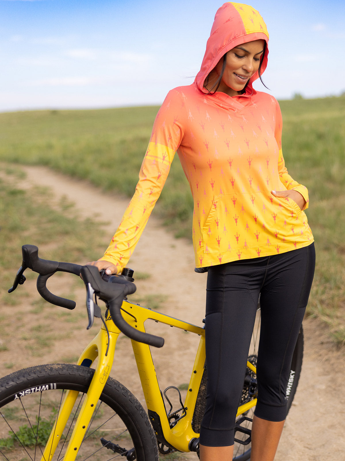 Terry Soleil Flow Bike Hoody in Diamond Riders Colorway